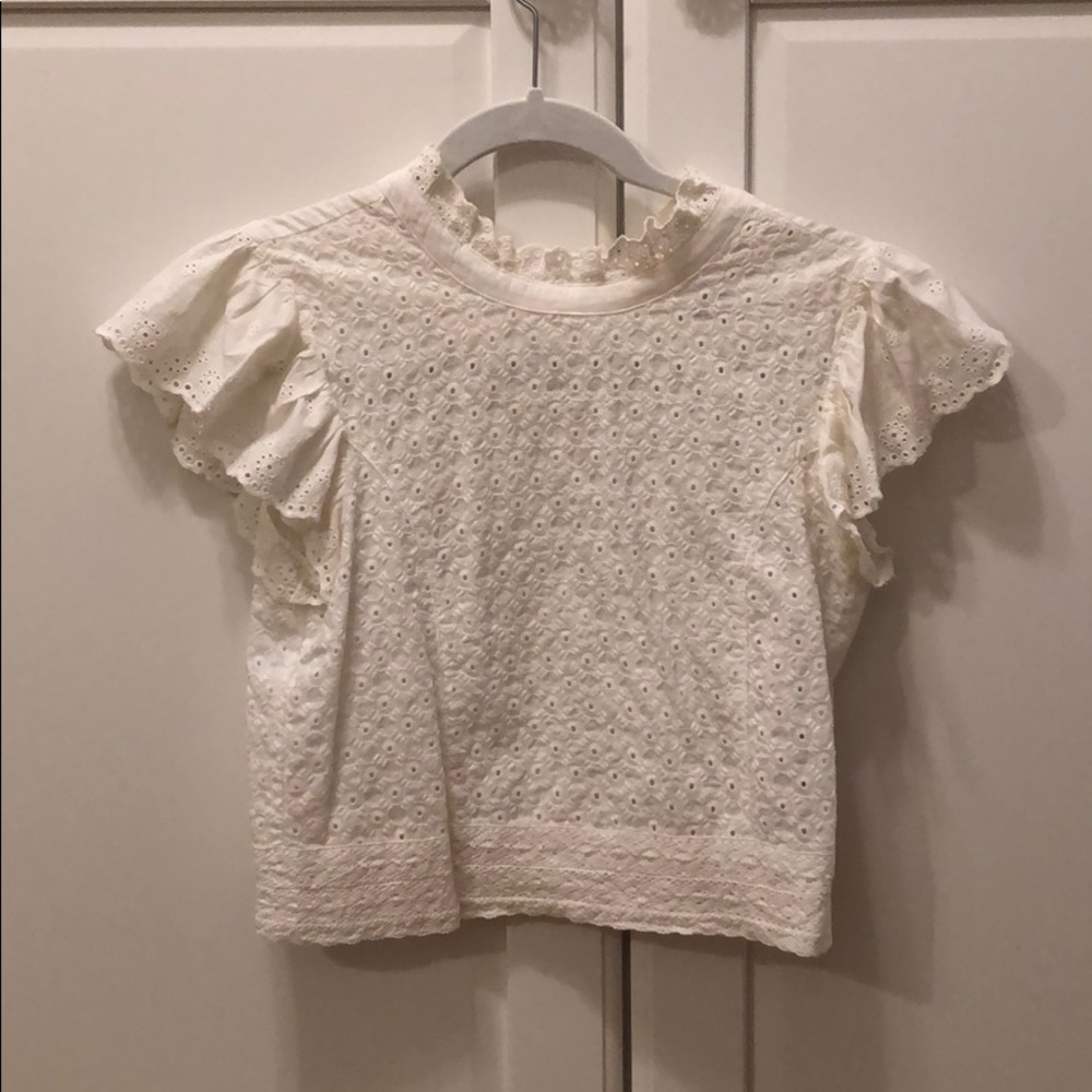 Zara Floral Crop Top
